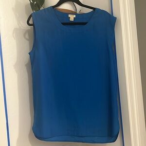 Royal blue top